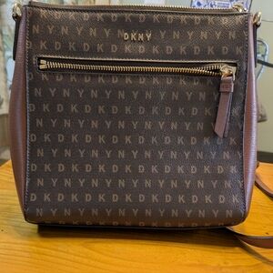 DKNY Monogrammed Cross Body Bag